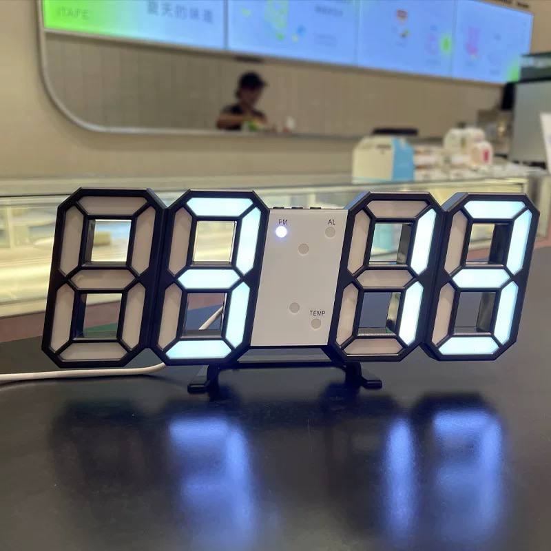 3D LED Digital Clock